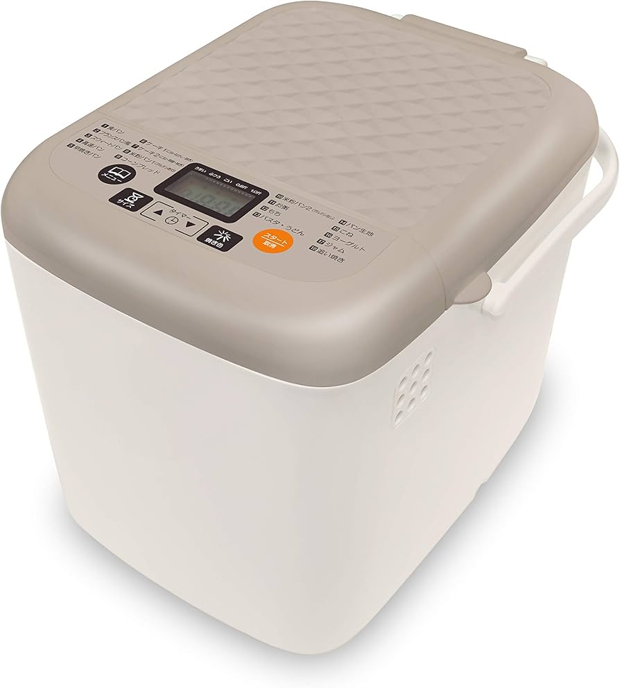 Amazon | ベルソス ホームベーカリー 1斤 米粉パン 餅 ジャム