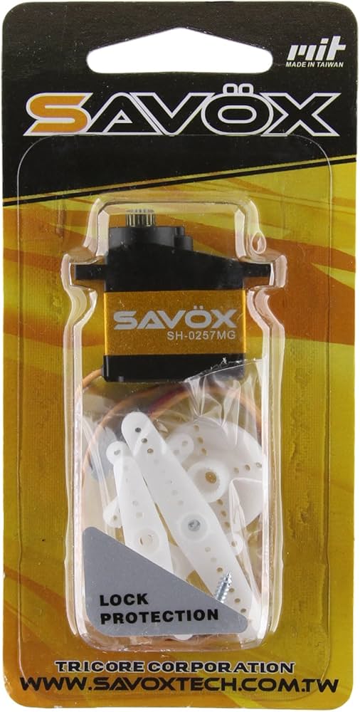 Amazon.com: Savox SH-0257MG Super Speed Metal Gear Micro Digital