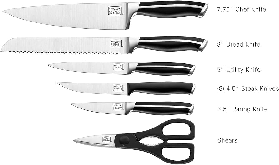 Amazon | Chicago Cutlery Burling ナイフ14点セット ブロック付き