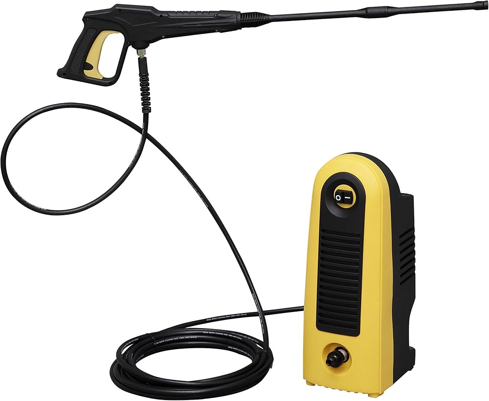 Amazon | アイリスオーヤマ 高圧洗浄機 イエロー FBN-606 | 高圧洗浄機本体