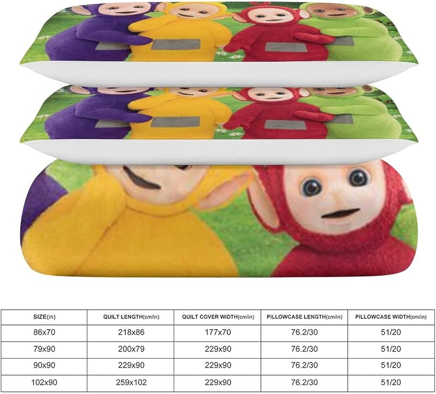 Amazon｜テレタビーズ 布団カバー 3点セット シングル 寝具カバー