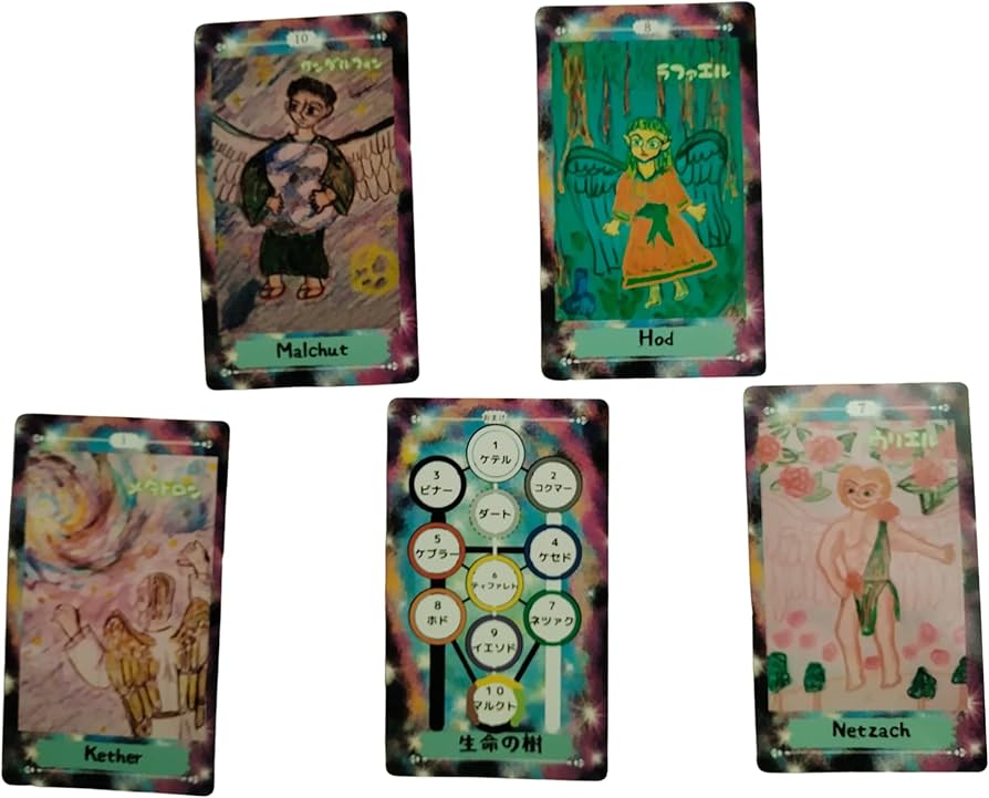 Amazon.co.jp: 日本の神様タロット＆カバラ天使オラクルカード : おもちゃ