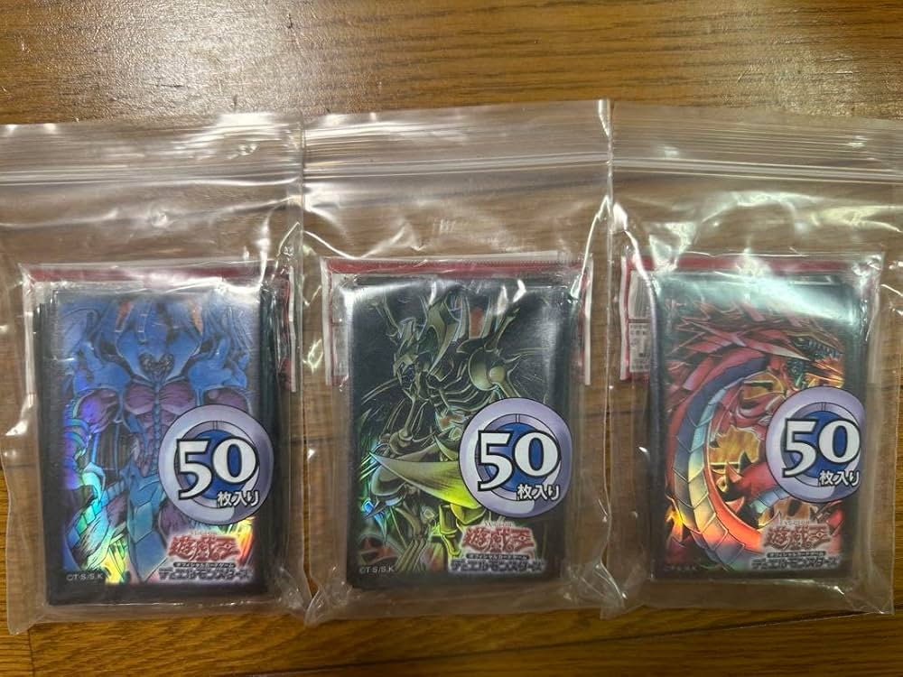 Amazon.co.jp: 遊 戯 王 三幻魔 ウリア ハモン ラビエル スリーブ