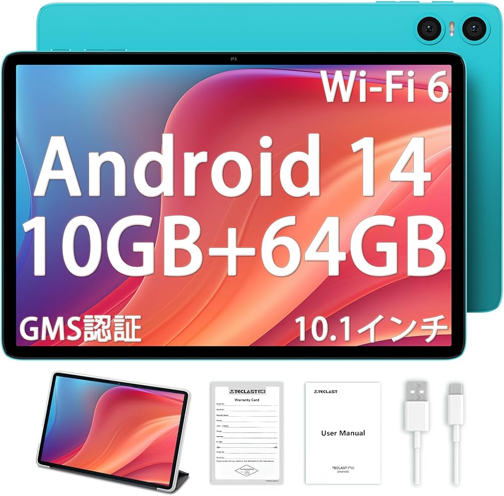 Amazon.co.jp: TECLAST P30 Android 14 タブレット10GB+64GB+1TB拡張