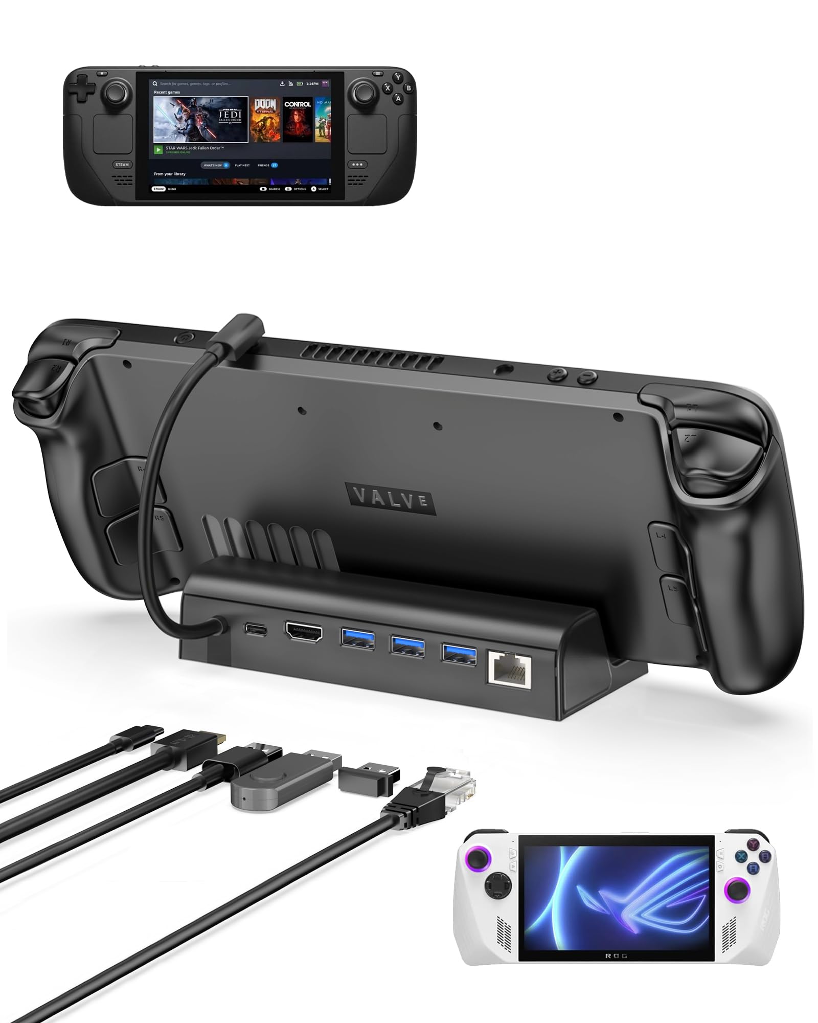 Amazon.com: Antank 6-in-1 Docking Station for Steam Deck/ROG Ally