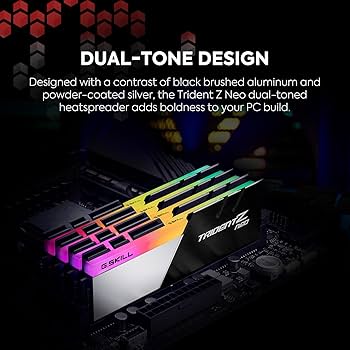 Amazon.in: Buy G.SKILL Trident Z Neo 32GB (2 * 16GB) DDR4 3600MHz