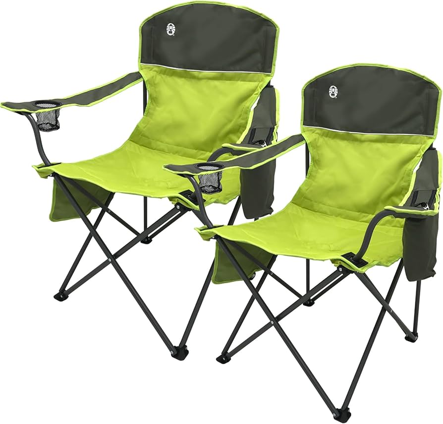 Amazon.co.jp: 【2個セット】Coleman QUAD CHAIR コールマン チェア