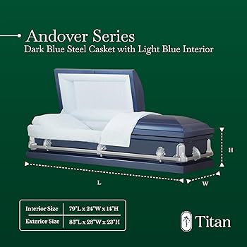 Amazon.com: Titan Casket Andover Series Steel Funeral Casket for