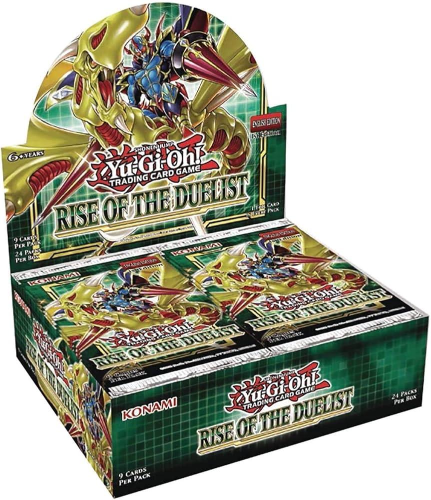 Amazon.com: Yu-Gi-Oh! TCG: Rise of The Duelist Booster Display (24