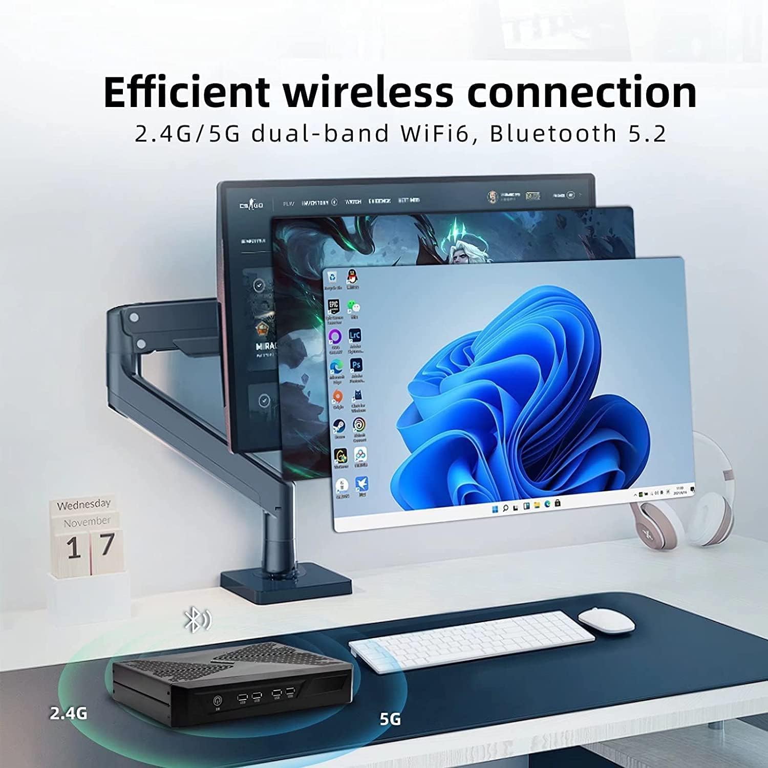 Amazon.co.jp: ミニゲームPC Windows 11 Pro、専用グラフィック