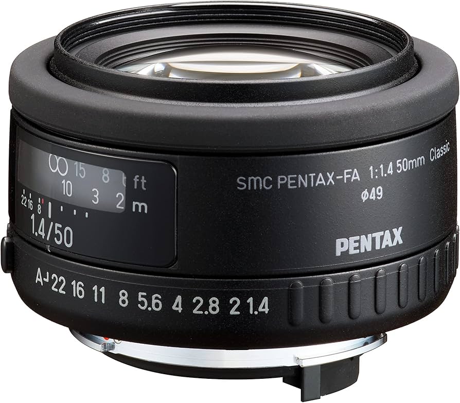 Amazon.com : Pentax smc PENTAX-FA 50mmF1.4 Classic, Single-Focus