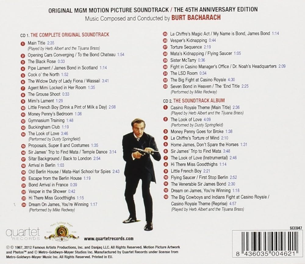 BACHARACH,BURT - Casino Royale: Deluxe (Original Soundtrack