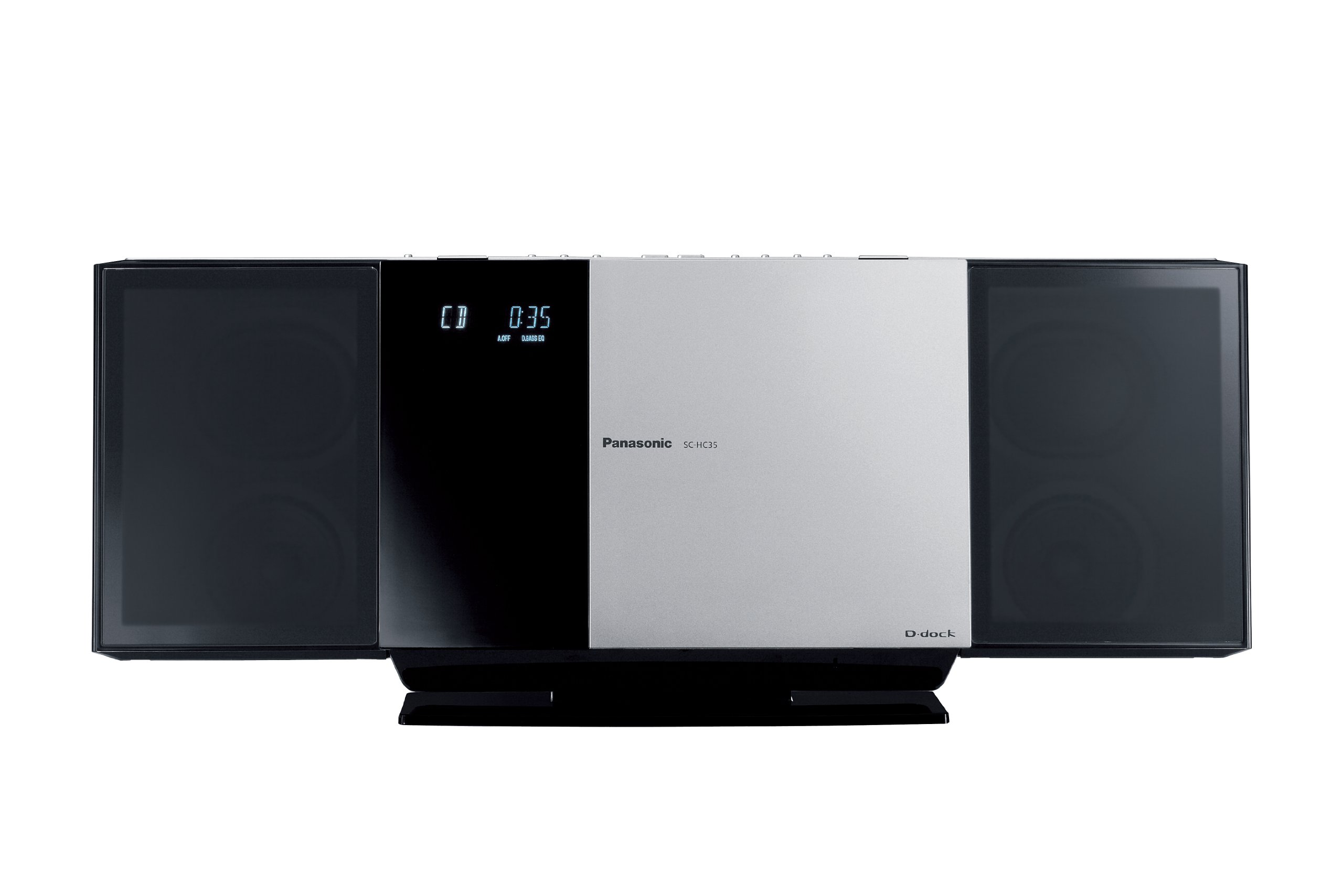 Amazon.co.jp: Panasonic コンパクトステレオシステム シルバー SC