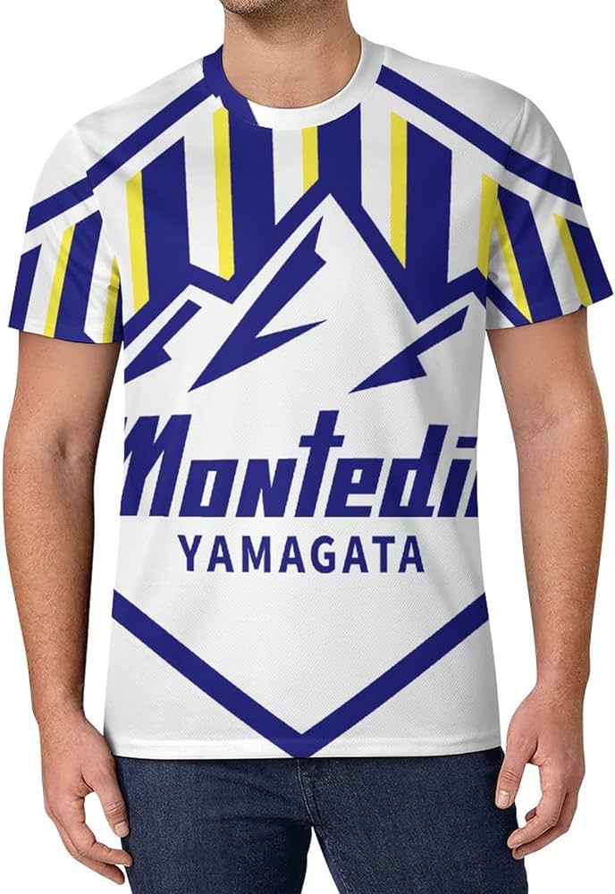 Amazon.co.jp: モンテディオ山形 Tシャツ メンズ 半袖 上着 日常着用