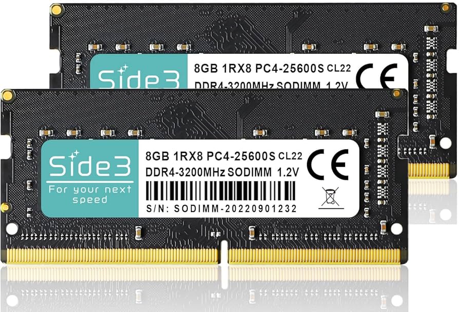 Amazon.co.jp: Side3 DELL 増設 ノートPC用メモリ DDR4-3200MHz