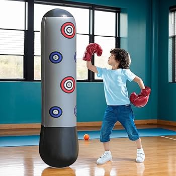 Amazon | サンドバッグ 子供 大人、160cm エアーパンチングバッグ