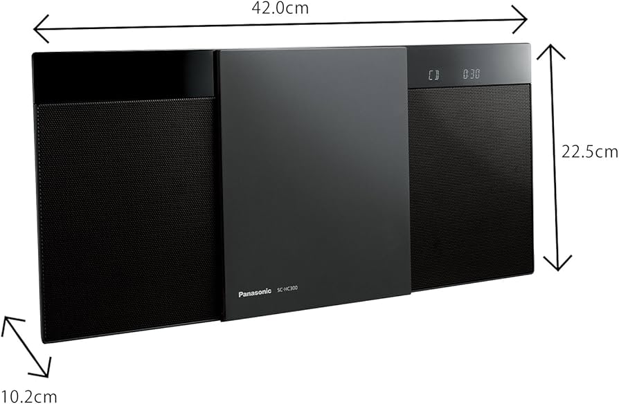 Amazon.co.jp: パナソニック ミニコンポ SC-HC300-K : 家電＆カメラ