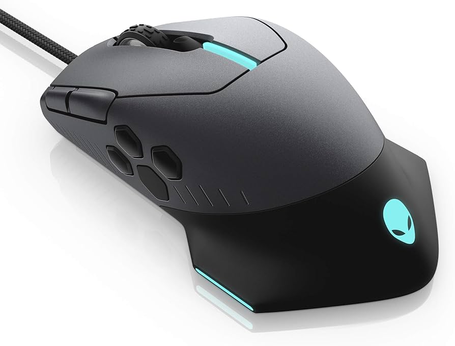 Amazon.com: Alienware Ratón para juegos 510M RGB Gaming Mouse