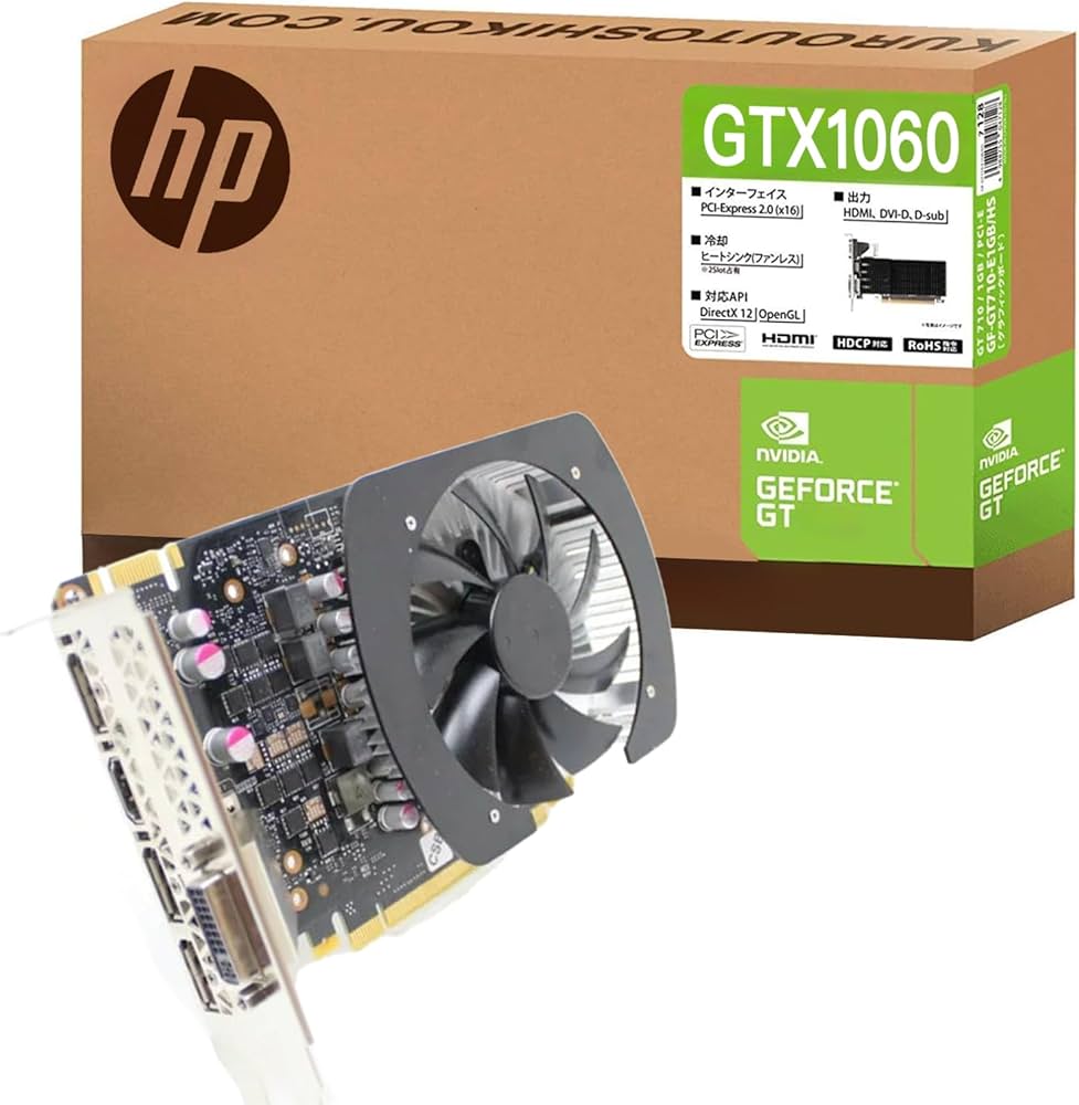 Amazon | GeForce GTX 1060 【エイチピー製】3GB GDDR5 高性能