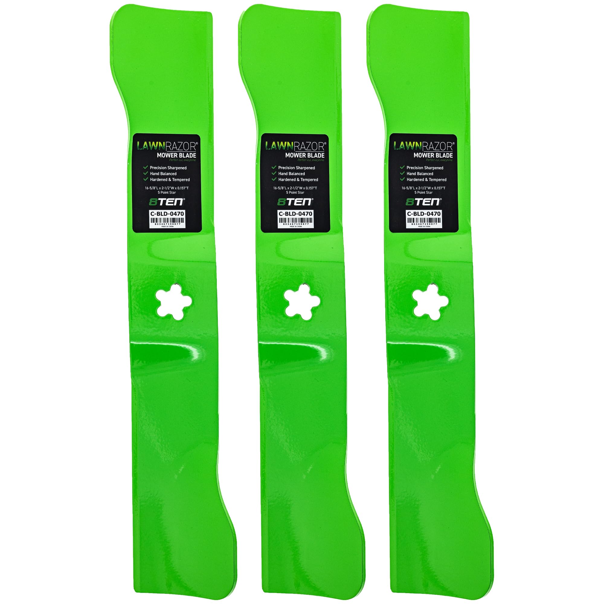 Amazon.com : 8TEN LawnRAZOR Blade for Husqvarna TS248TD TS348 Red