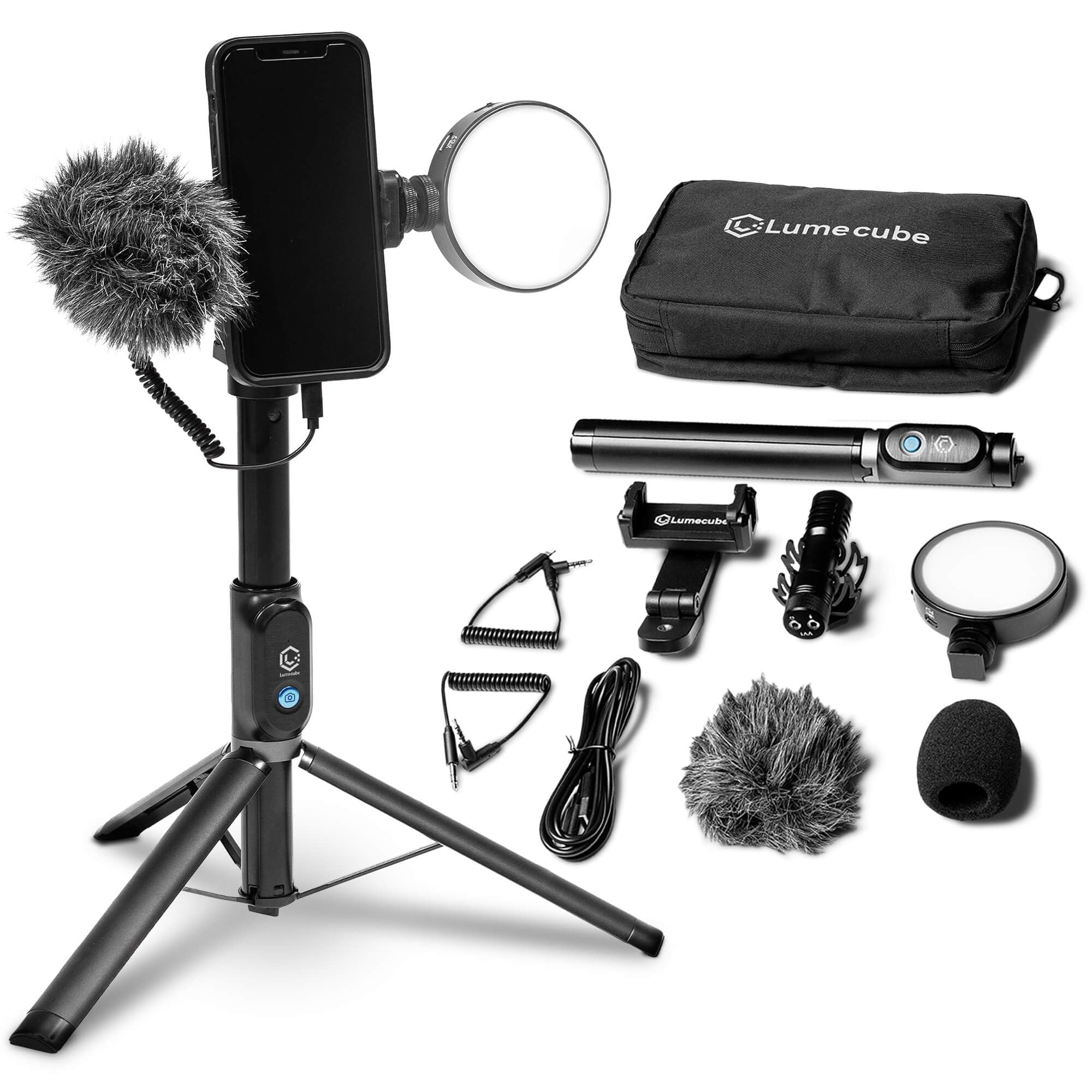 Amazon.com: Lume Cube Content Kit 2.0 - Portable Selfie Phone Grip