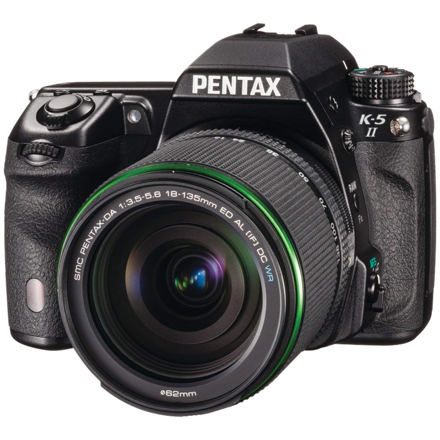 Amazon | Pentax K-5 II 16.3 MP DSLR DA 18-135mm WR lens kit (Black