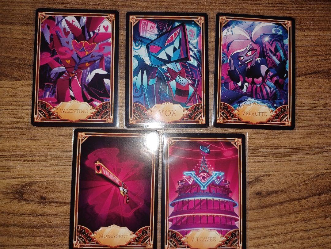 Amazon.co.jp: ハズビンホテル カード vox チームV 5枚セット