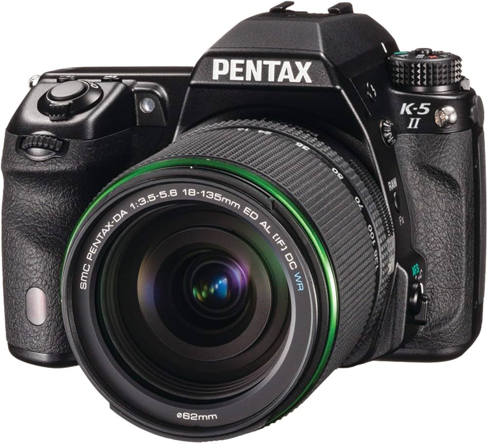 Amazon | Pentax K-5 II 16.3 MP DSLR DA 18-135mm WR lens kit (Black