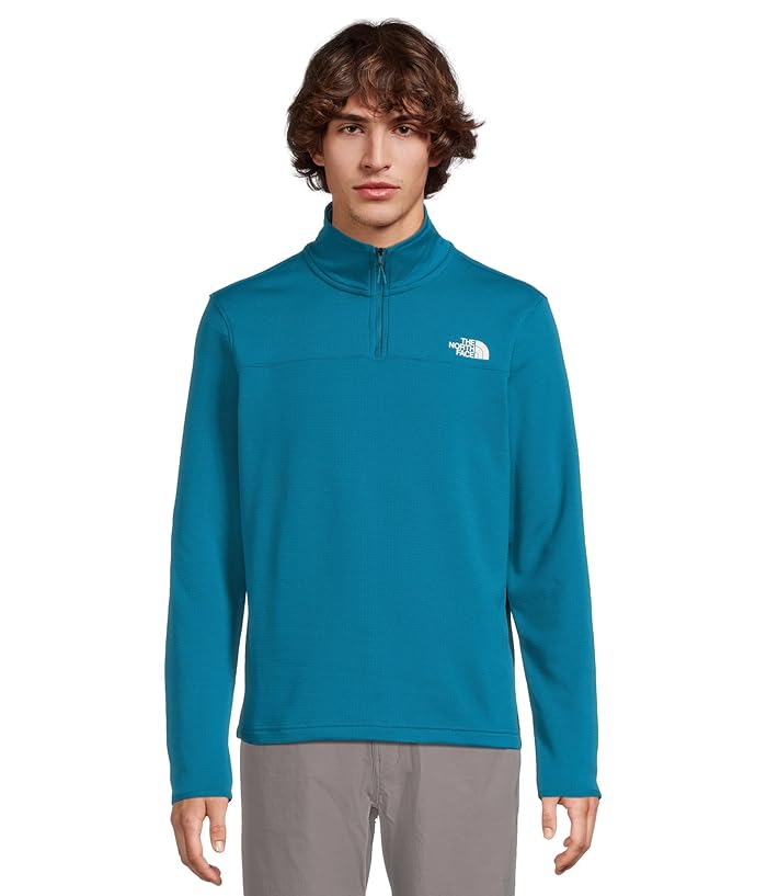 Men's The North Face Cedar Trail Grid Fleece 1/4 Zip | Zappos.com