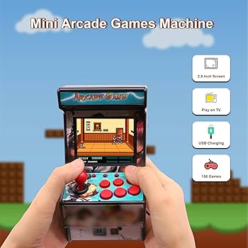 Amazon | EASEGMER ミニアーケードゲームマシン 子供用 156個の