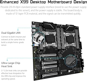 Amazon | MACHINIST X99 デュアルCPUマザーボード Intel (第5/6世代