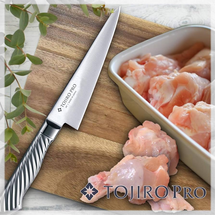 Amazon｜藤次郎 骨スキ 150mm 日本製 コバルト合金鋼2層複合材 片刃 肉