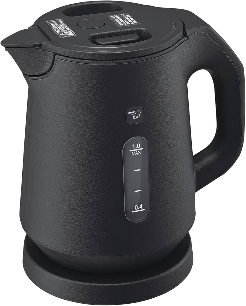 Amazon | 象印 電気ケトル 1.0L スレートブラック CK-KA10-BM | 象印