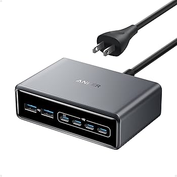 Amazon.com: Anker Prime Charging Station, 200W 6-Port GaN Desktop