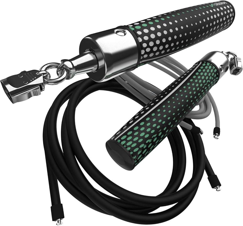 Amazon | クロスロープ縄跳び 強力セット 重み付き縄跳び 筋力