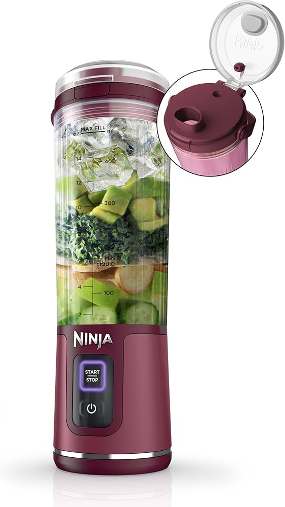 Amazon.co.jp: Ninja Blast Portable Blender, Cordless 18-Ounce
