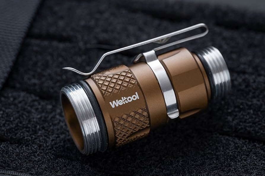 Amazon.com: Weltool BB6 Flashlight Body with Tailcap for Surefire