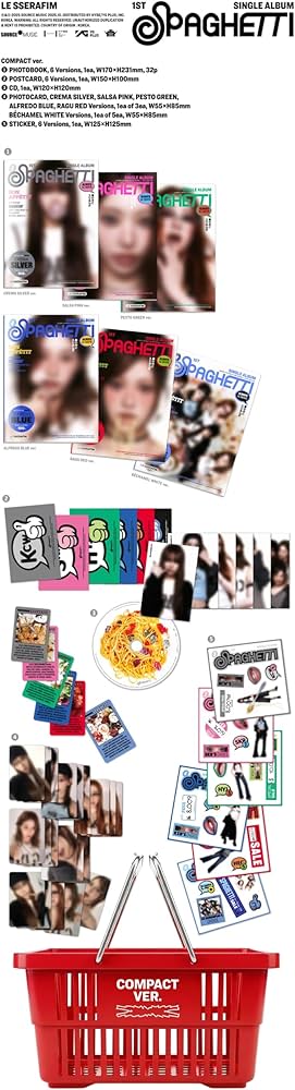 Amazon.co.jp: Compact ver. LE SSERAFIM - 