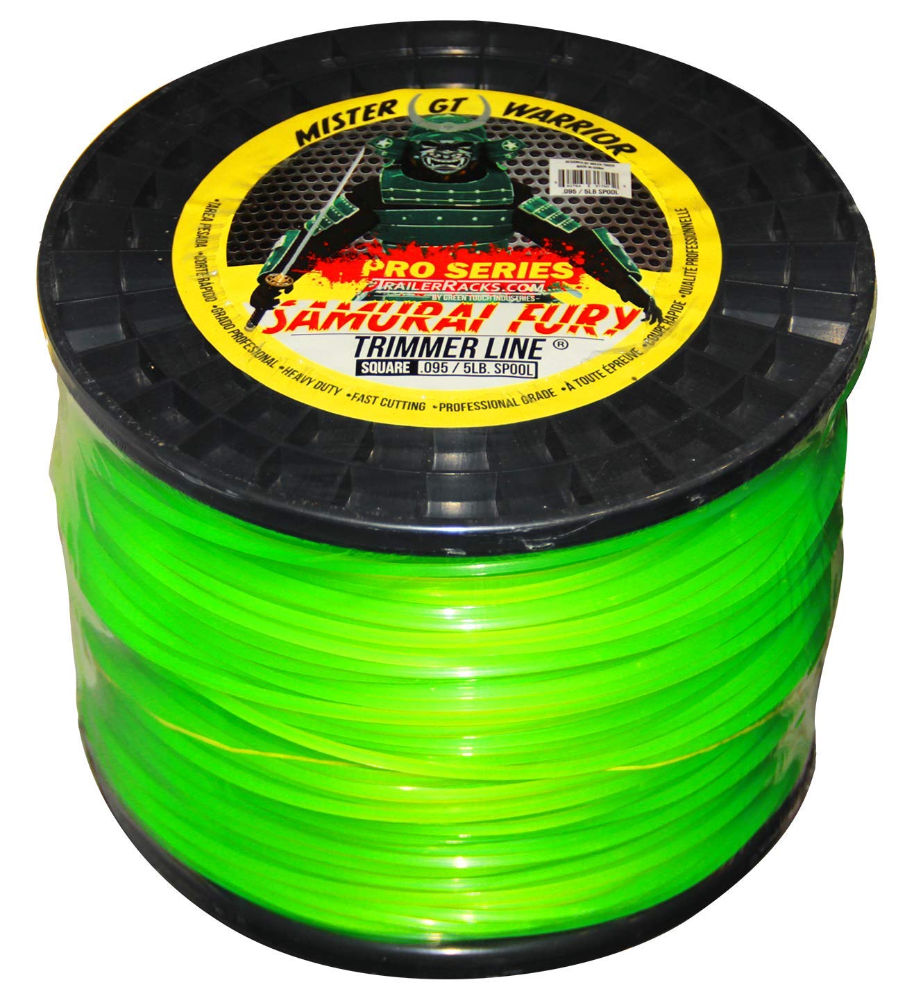 Amazon.com : Green Touch Samurai Fury Trimmer Line .95/5lb Square