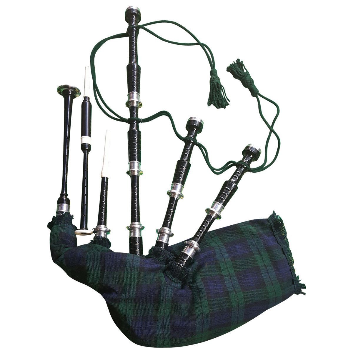 Amazon.co.jp: TC Bagpipes 初心者フルセット 本付き バグパイプの