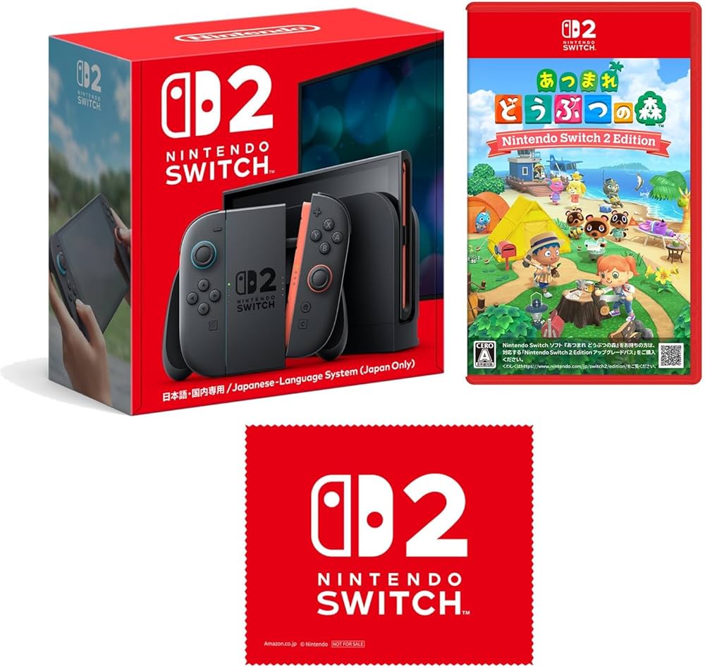 Amazon.co.jp: Nintendo Switch 2(日本語・国内専用) ＋ あつまれ
