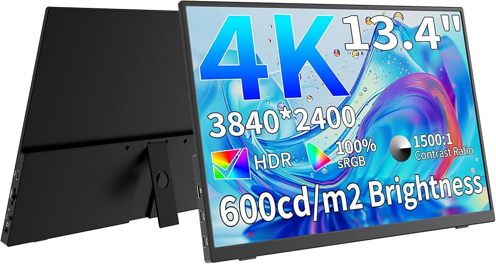 MAGICRAVEN 4K Portable Monitor, 13.3