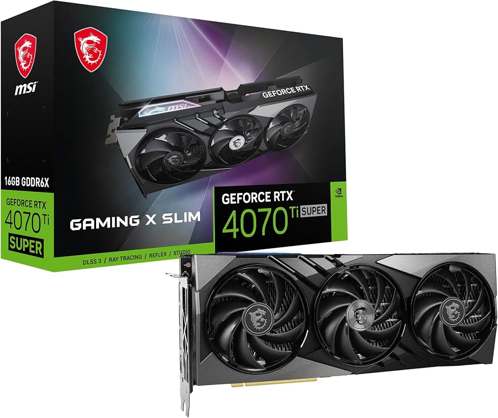Amazon | MSI GeForce RTX 4070Ti SUPER 16G GAMING X SLIM PCIe4.0 約