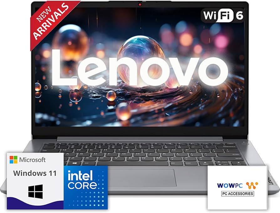 Amazon.com: Lenovo IdeaPad Laptop with Microsoft Office, 12GB RAM