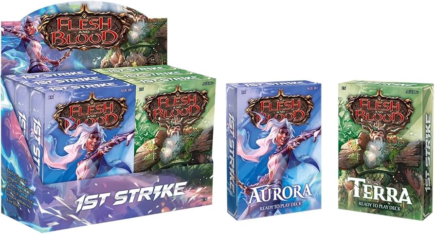 Amazon.com: Flesh and Blood: 1st Strike Deck Display (6 Decks