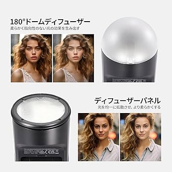 Amazon | NEEWER マグネット式アクセサリーセット ラウンドヘッド