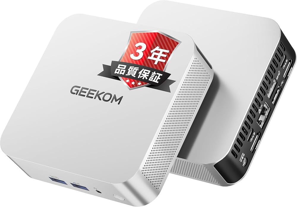 Amazon.co.jp: GEEKOM Mini PC A6 AMD Ryzen 7 6800H (8 Cores/16