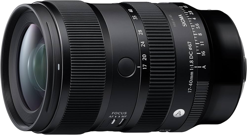 Amazon.co.jp: シグマ(Sigma) レンズ 17-40mm F1.8 DC Sony E マウント