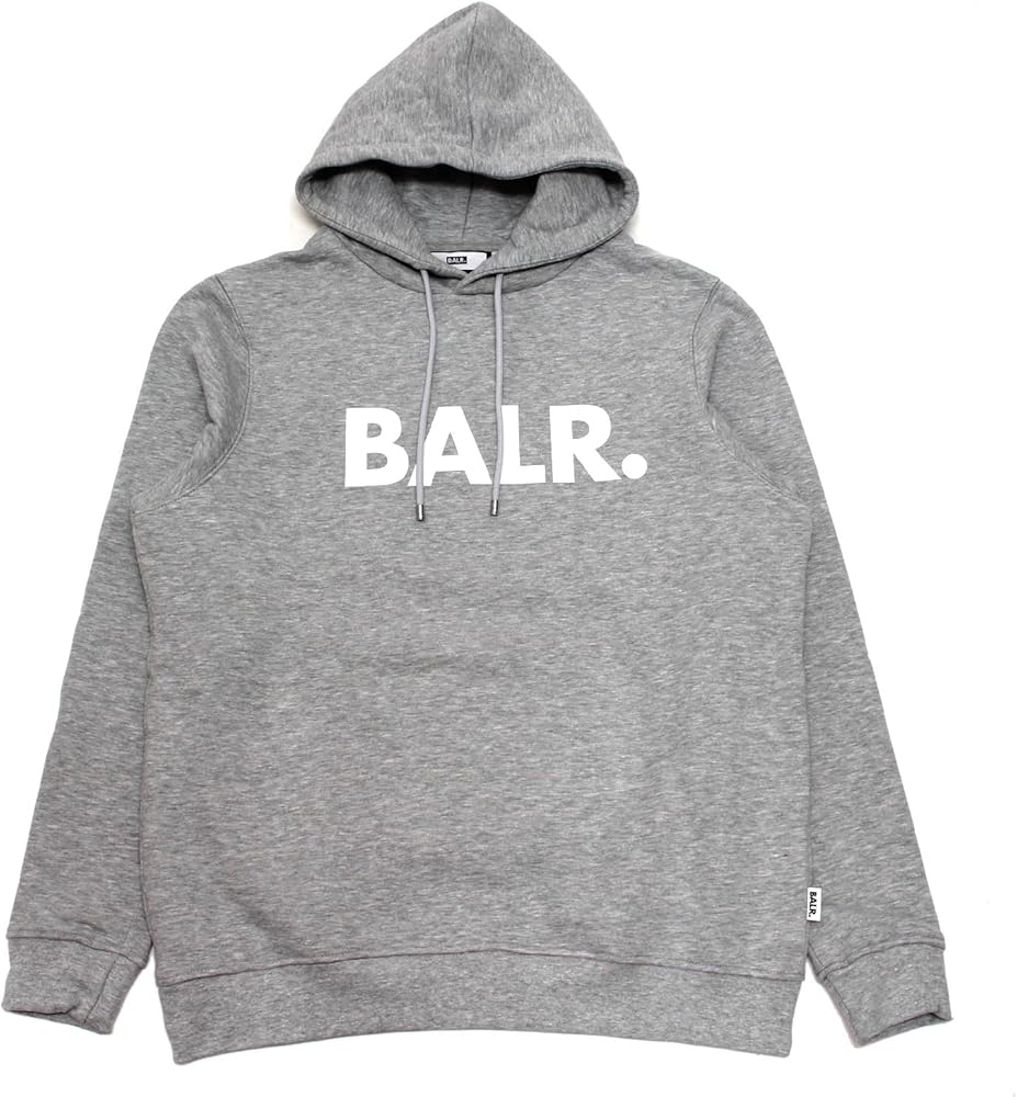 Amazon.co.jp: BALR. ボーラー パーカー メンズ ロゴ プルオーバー
