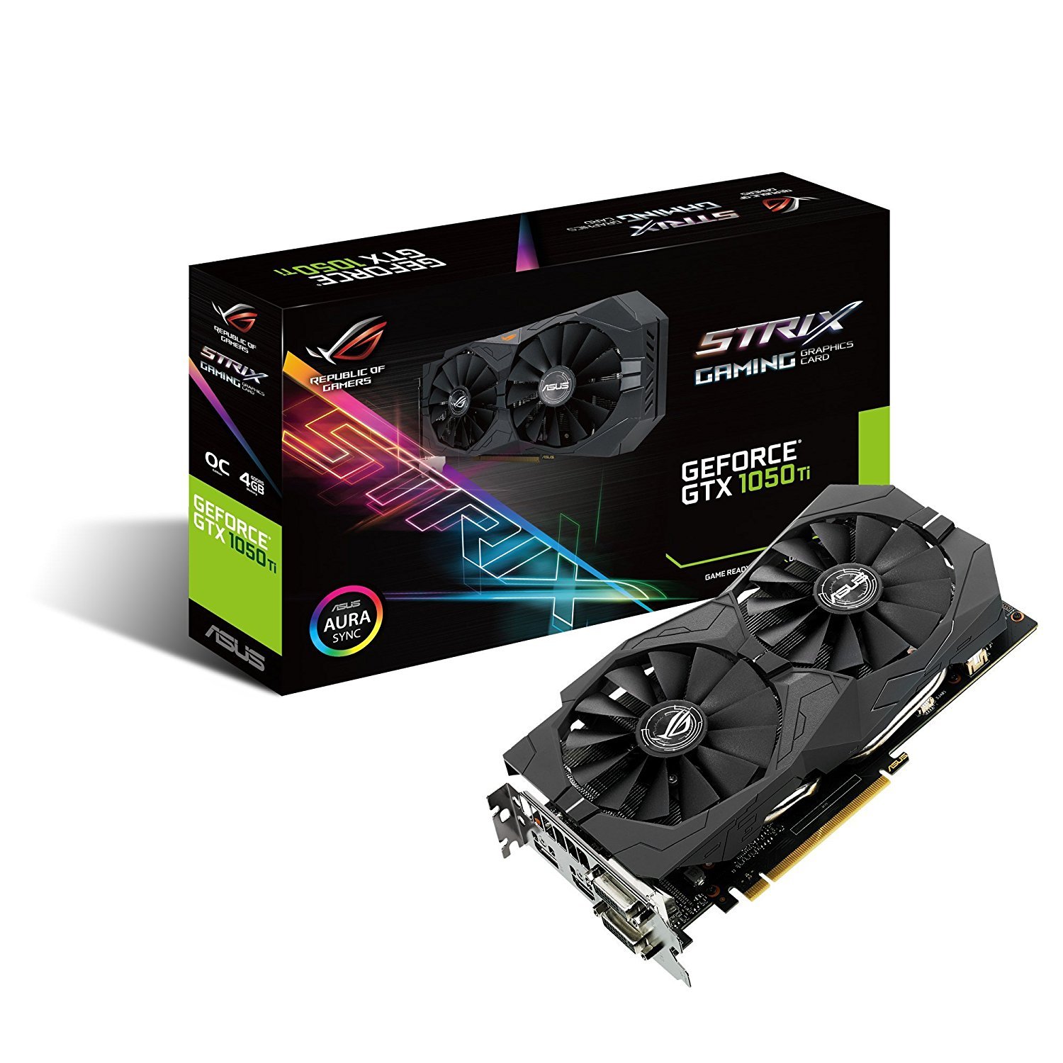 Amazon | ASUS Geforce GTX 1050Ti 4GB ROG STRIX OC Edition HDMI 2.0
